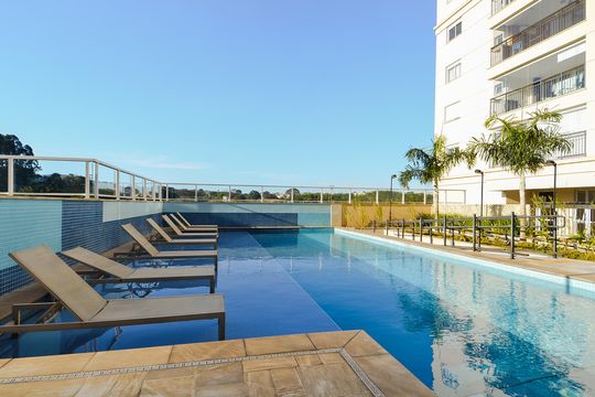 Área comum - Piscina de apartamento para alugar com 3 quartos, 119m² em Jardim Tabatinga, Guarulhos