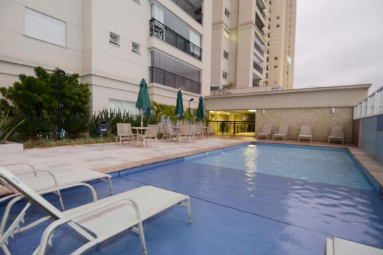 Área comum - Piscina de apartamento para alugar com 3 quartos, 119m² em Jardim Tabatinga, Guarulhos