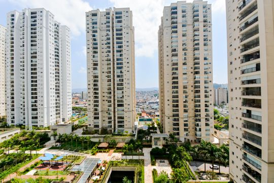 Vista da Varanda de apartamento para alugar com 3 quartos, 119m² em Jardim Tabatinga, Guarulhos