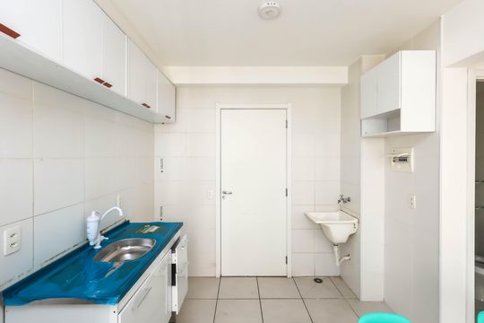Sala e Cozinha de apartamento para alugar com 2 quartos, 35m² em Mooca, São Paulo