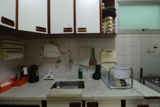 Cozinha de apartamento para alugar com 2 quartos, 60m² em Jardim Pauliceia, Campinas