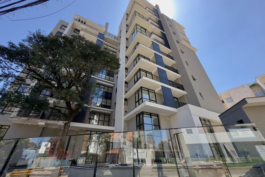 Fachada de apartamento à venda com 2 quartos, 69m² em São Francisco, Curitiba