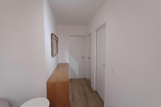 Corredor de apartamento para alugar com 2 quartos, 48m² em Jardim Ipaussurama, Campinas