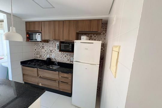 Cozinha de apartamento para alugar com 2 quartos, 53m² em Parque São Lourenço, São Paulo