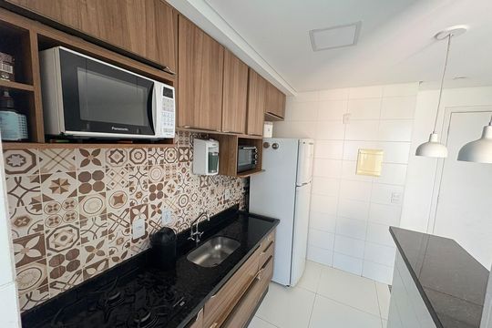 Cozinha de apartamento para alugar com 2 quartos, 53m² em Parque São Lourenço, São Paulo