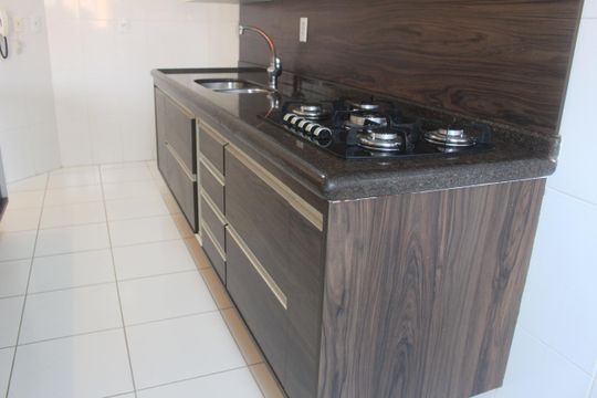 Cozinha de apartamento para alugar com 3 quartos, 78m² em Cerâmica, São Caetano do Sul