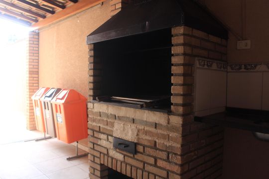 Área comum - Churrasqueira de apartamento para alugar com 3 quartos, 78m² em Cerâmica, São Caetano do Sul