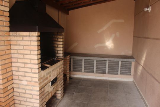 Área comum - Churrasqueira de apartamento para alugar com 3 quartos, 78m² em Cerâmica, São Caetano do Sul
