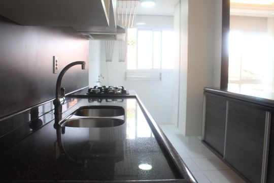 Cozinha de apartamento para alugar com 3 quartos, 78m² em Cerâmica, São Caetano do Sul