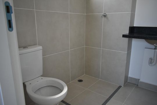 Banheiro Suíte de apartamento à venda com 1 quarto, 28m² em Mirandópolis, São Paulo