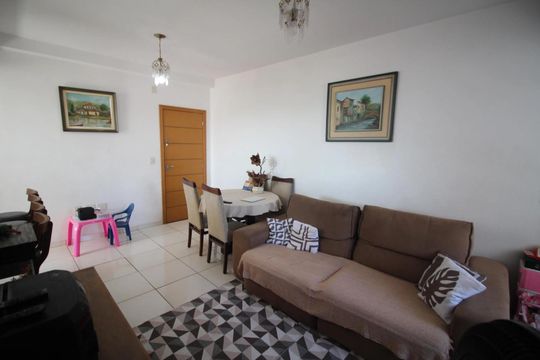 Sala de apartamento para alugar com 2 quartos, 70m² em Riacho das Pedras, Contagem