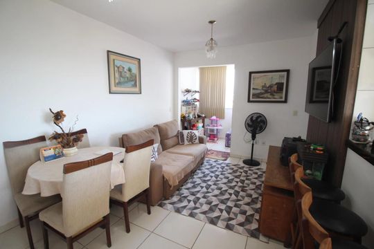 Sala de apartamento para alugar com 2 quartos, 70m² em Riacho das Pedras, Contagem