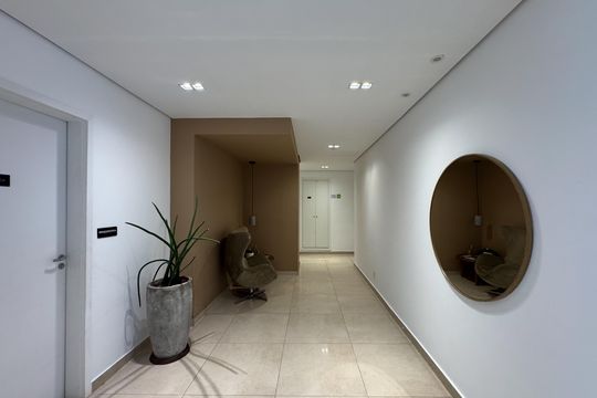 Área comum - Hall de apartamento para alugar com 2 quartos, 55m² em Vila Lusitania, São Bernardo do Campo