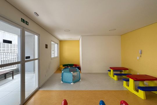 Área comum - Brinquedoteca de apartamento para alugar com 2 quartos, 55m² em Vila Lusitania, São Bernardo do Campo