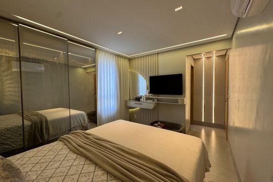 Suíte de apartamento à venda com 2 quartos, 60m² em Jardim América, Goiânia