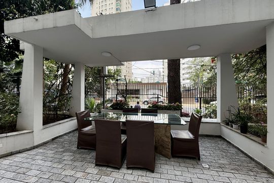 Área comum de apartamento à venda com 3 quartos, 187m² em Cidade Monções, São Paulo