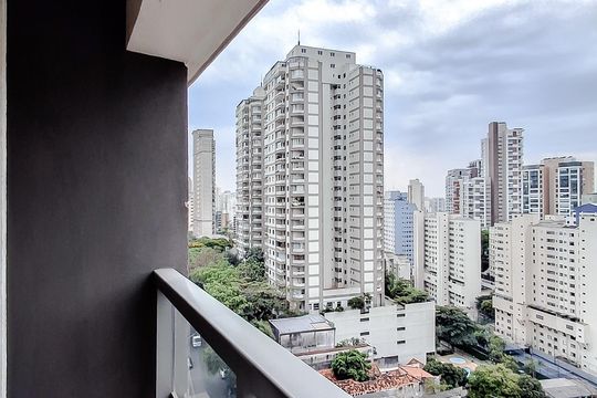 Varanda da Suíte 2 de apartamento para alugar com 2 quartos, 108m² em Vila Mariana, São Paulo