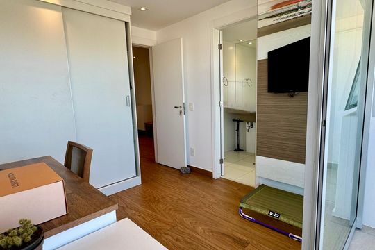 Suíte 2 de apartamento à venda com 2 quartos, 112m² em Vila Cruzeiro, São Paulo