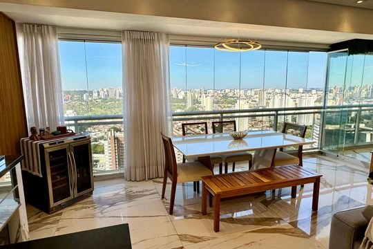 Sala de apartamento à venda com 2 quartos, 112m² em Vila Cruzeiro, São Paulo