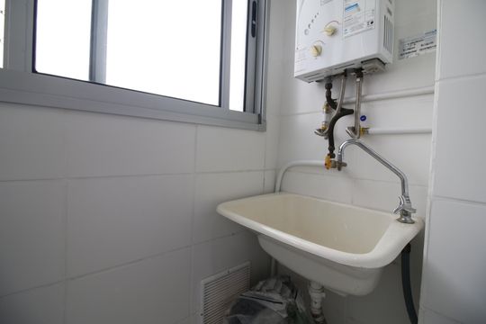 Área de serviço de apartamento para alugar com 2 quartos, 49m² em Pechincha, Rio de Janeiro