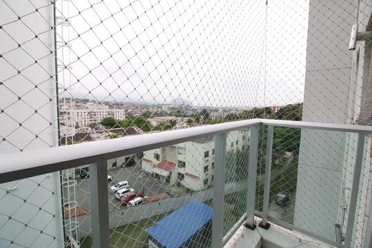 Varanda de apartamento para alugar com 2 quartos, 49m² em Pechincha, Rio de Janeiro