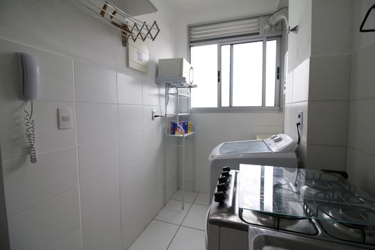 Cozinha de apartamento para alugar com 2 quartos, 49m² em Pechincha, Rio de Janeiro