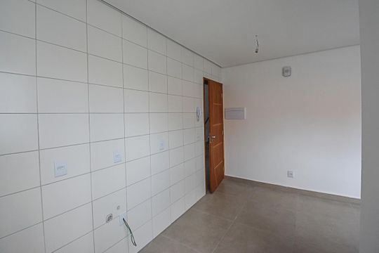Cozinha e Área de Serviço de apartamento à venda com 2 quartos, 55m² em Baeta Neves, São Bernardo do Campo