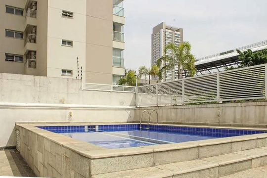 Área comum - Piscina de apartamento para alugar com 2 quartos, 65m² em Vila Cordeiro, São Paulo