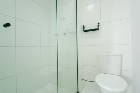 Banheiro  de apartamento para alugar com 2 quartos, 40m² em Centro, Guarulhos