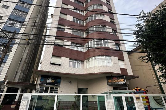 Fachada do Prédio de apartamento para alugar com 2 quartos, 65m² em Centro, São Vicente