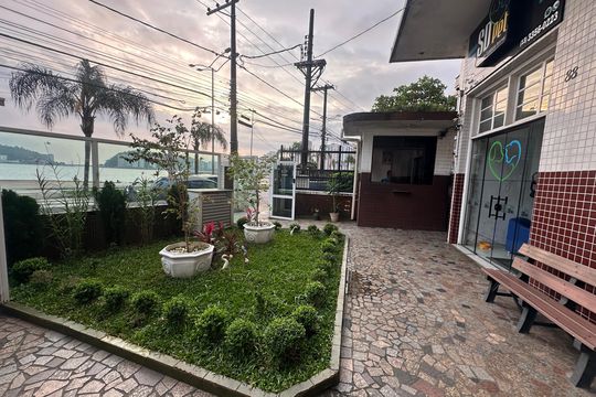 Área comum de apartamento para alugar com 2 quartos, 65m² em Centro, São Vicente