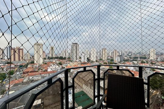 Sacada Quarto 1 de apartamento à venda com 4 quartos, 164m² em Mooca, São Paulo