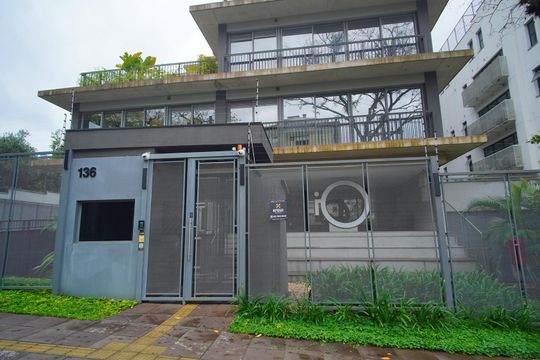 Portaria de kitnet/studio à venda com 1 quarto, 46m² em Petrópolis, Porto Alegre