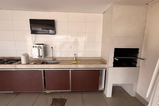 Churrasqueira de apartamento para alugar com 2 quartos, 58m² em Vila Rosa, Goiânia
