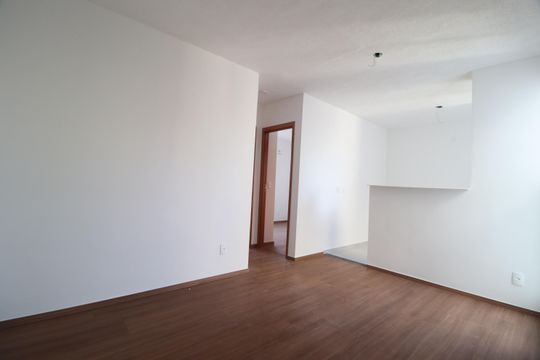 Sala de apartamento para alugar com 2 quartos, 53m² em Jardim Patricia, Uberlândia
