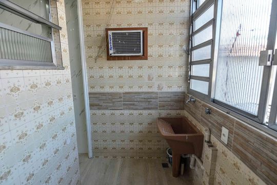 Área de Serviço de apartamento para alugar com 2 quartos, 67m² em Rio Comprido, Rio de Janeiro
