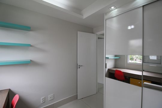 Quarto 2 de apartamento à venda com 2 quartos, 49m² em Parque Reboucas, São Paulo