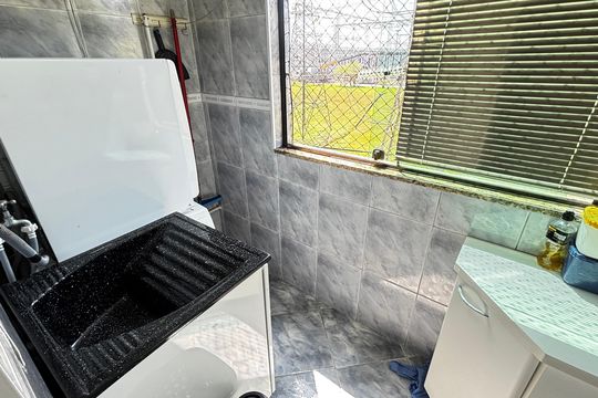 Área de Serviço de apartamento à venda com 2 quartos, 55m² em Jardim Alvorada, Santo André