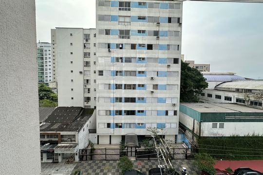 Vista da Sala de apartamento para alugar com 1 quarto, 46m² em Itararé, São Vicente