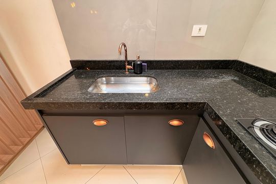 Cozinha de casa à venda com 2 quartos, 151m² em Vila Curuçá, Santo André
