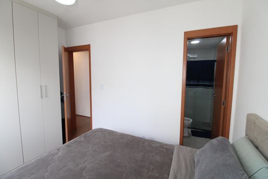 Suíte de apartamento para alugar com 2 quartos, 53m² em Conjunto Residencial Flamboyant, São José dos Campos