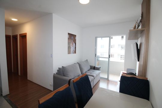 Sala de apartamento para alugar com 2 quartos, 53m² em Conjunto Residencial Flamboyant, São José dos Campos