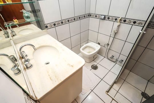 Banheiro de apartamento para alugar com 3 quartos, 95m² em Ipiranga, São Paulo