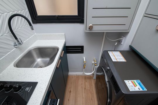 Área de Serviço de apartamento para alugar com 2 quartos, 55m² em Jardim do Bosque, Hortolândia