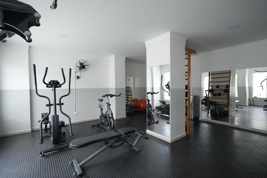 Área comum - Academia de apartamento para alugar com 2 quartos, 60m² em Vila Assunção, Santo André