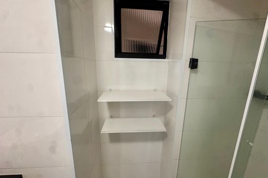 Banheiro 1 de apartamento para alugar com 3 quartos, 80m² em Vila Congonhas, São Paulo