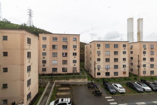 Vista do Quarto 1 de apartamento para alugar com 2 quartos, 44m² em Campo Grande, Rio de Janeiro