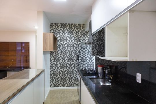 Cozinha de apartamento para alugar com 2 quartos, 88m² em Vila Augusta, Guarulhos