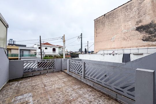 Varanda da Sala de casa para alugar com 3 quartos, 110m² em Vila Bertioga, São Paulo