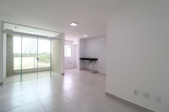 Sala de apartamento para alugar com 3 quartos, 73m² em Granja Marileusa, Uberlândia